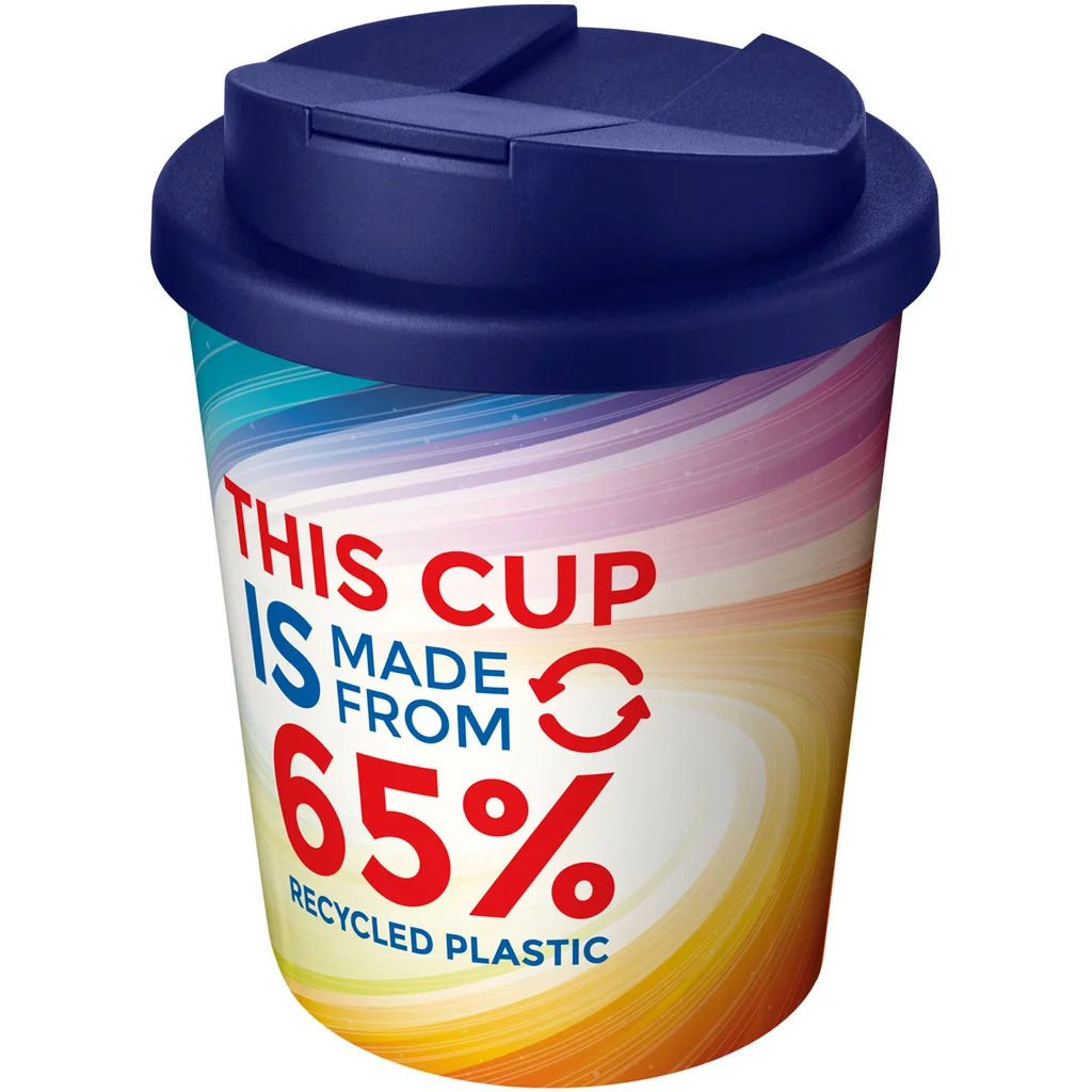 Hovedproduktbilde for Blå Brite-Americano Espresso Eco 250 ml Sølesikker Termokopp