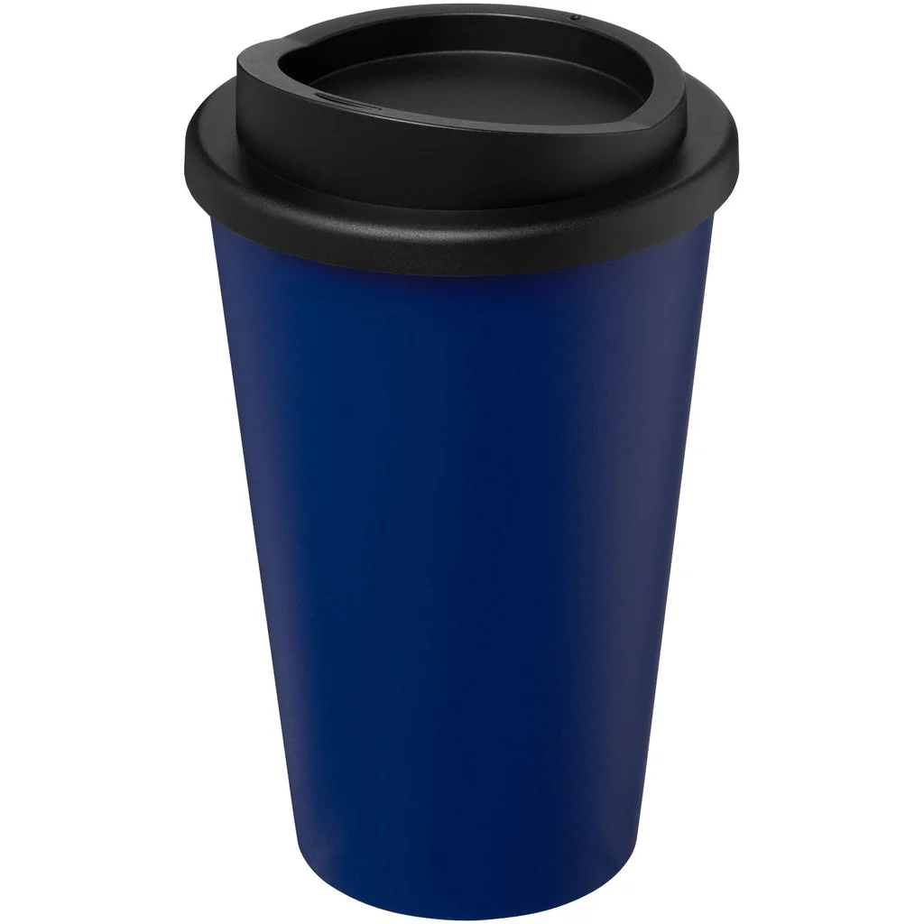 Hovedproduktbilde for Blå/Solid svart Americano® 350 ml Resirkulert Plast Termokopp