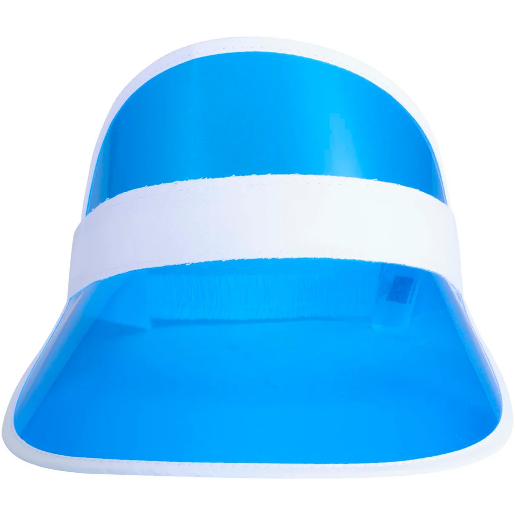 Hovedproduktbilde for Blå Bright Transparent PVC Caps