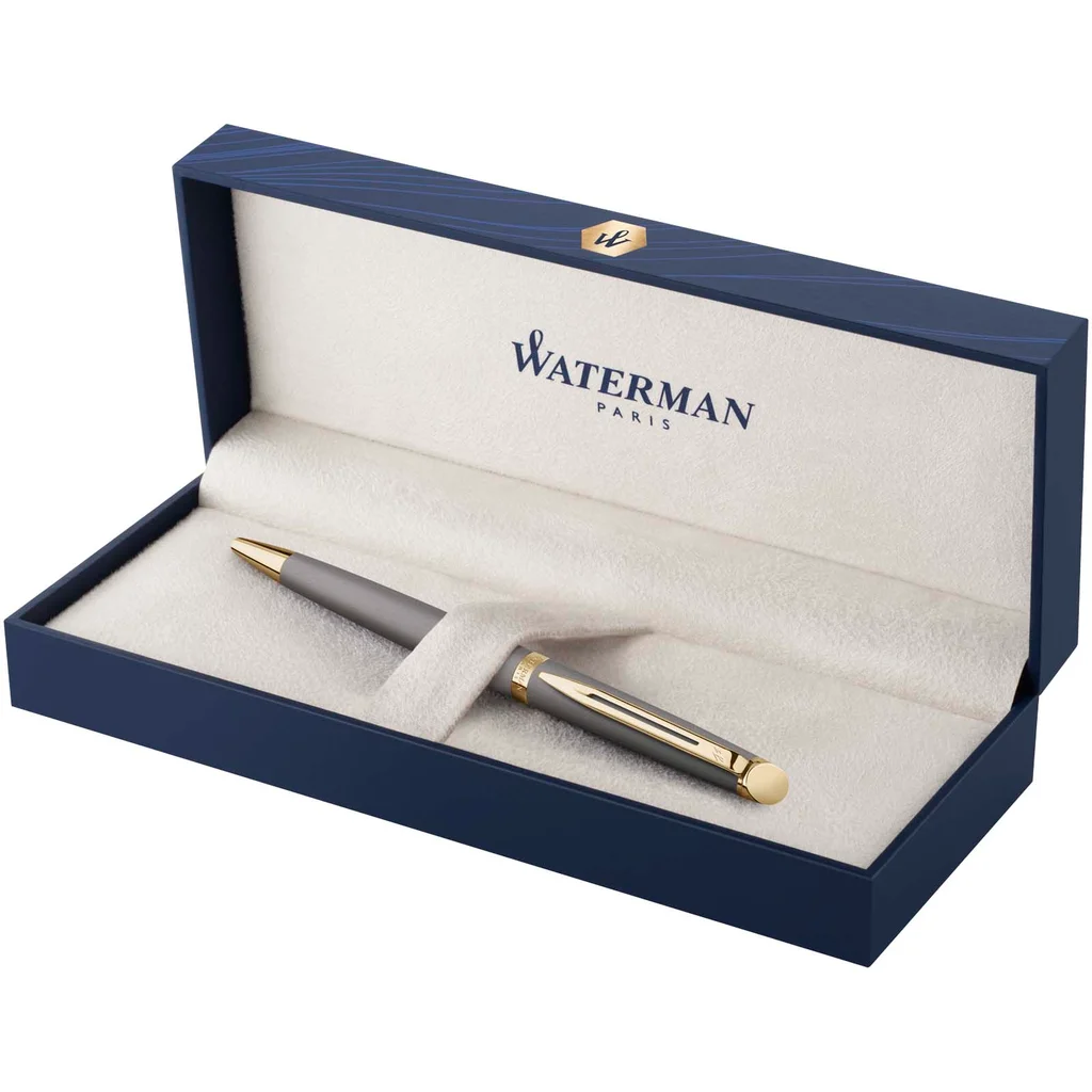 Hovedproduktbilde for Grå Waterman Hemisphere Blått Blekk Kulepenn