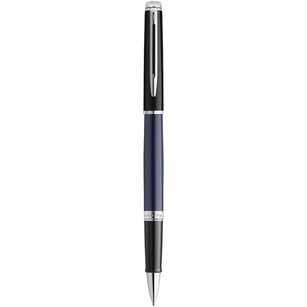 Hovedproduktbilde for Blå/Solid svart Waterman Hemisphere Sort Blekk Fargeblokkerende Rollerpenn