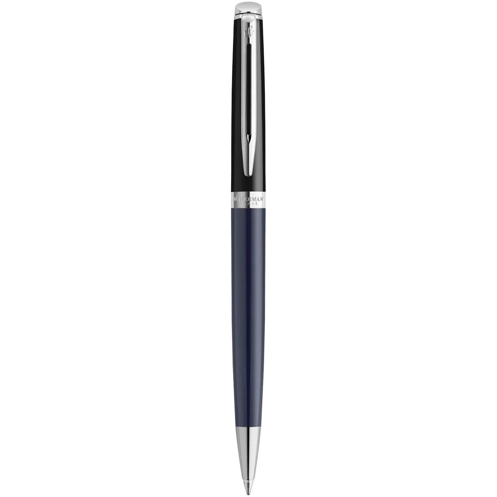 Hovedproduktbilde for Blå/Solid svart Waterman Hemisphere Blått Blekk Fargeblokkerende Kulepenn