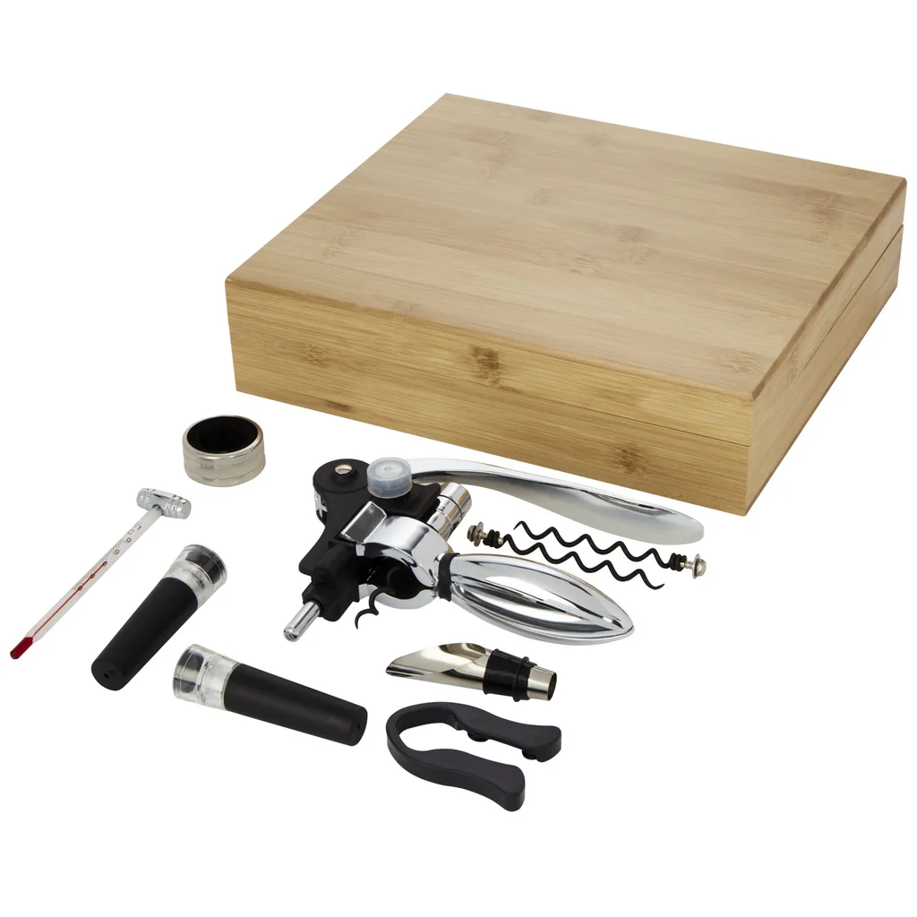 Hovedproduktbilde for Naturhvit/Sølv Seasons Malbick 9 Deler Vinsett