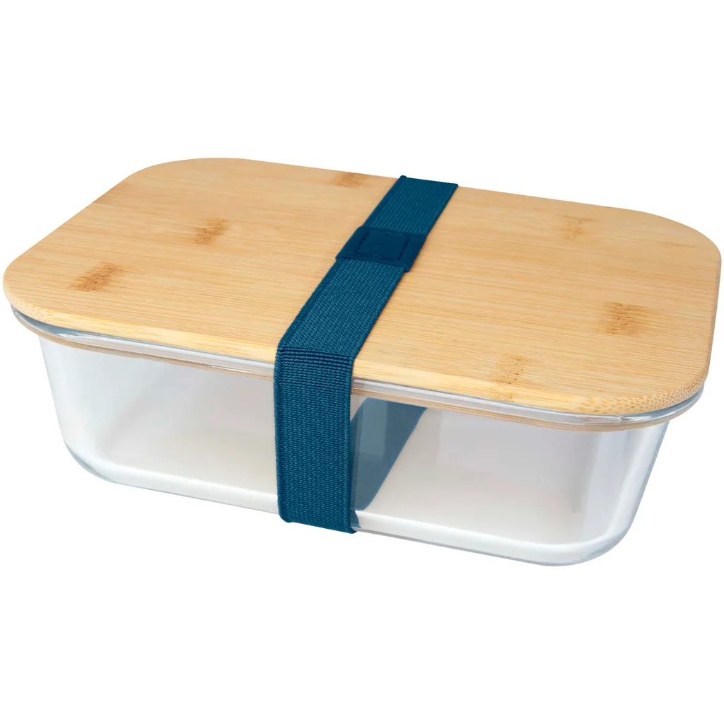 Hovedproduktbilde for Hale blue Seasons Roby Glass og Bambus Matboks