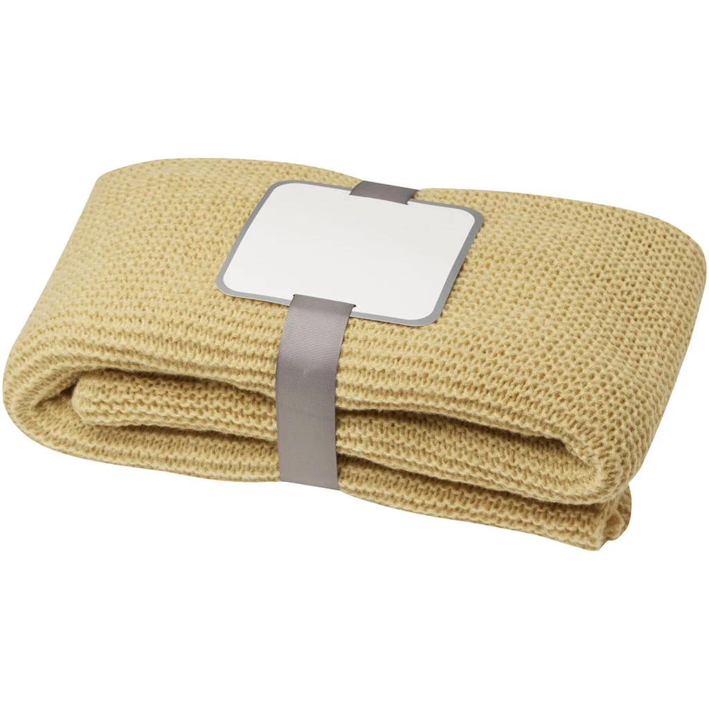 Hovedproduktbilde for Beige Seasons Suzy GRS RPET Strikket Pledd