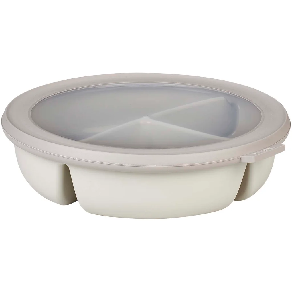 Hovedproduktbilde for Hvit Mepal Cirqula Bento Matboks med Lokk
