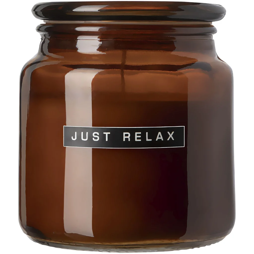 Hovedproduktbilde for Melert rav WELLmark Let 's Get Cozy 650 g Sedertreduft  Duftlys
