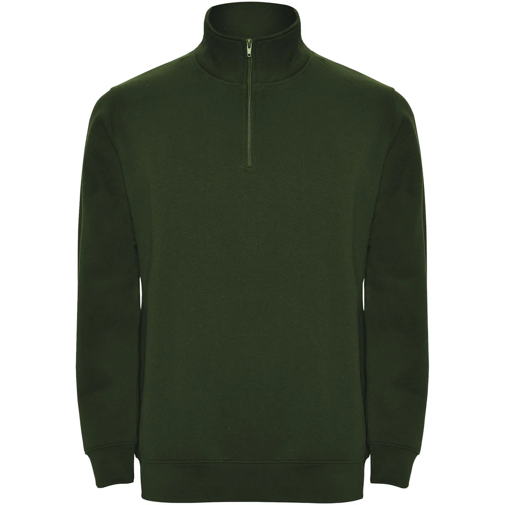 Hovedproduktbilde for Flaskegrønn Roly Aneto Half-Zip Genser