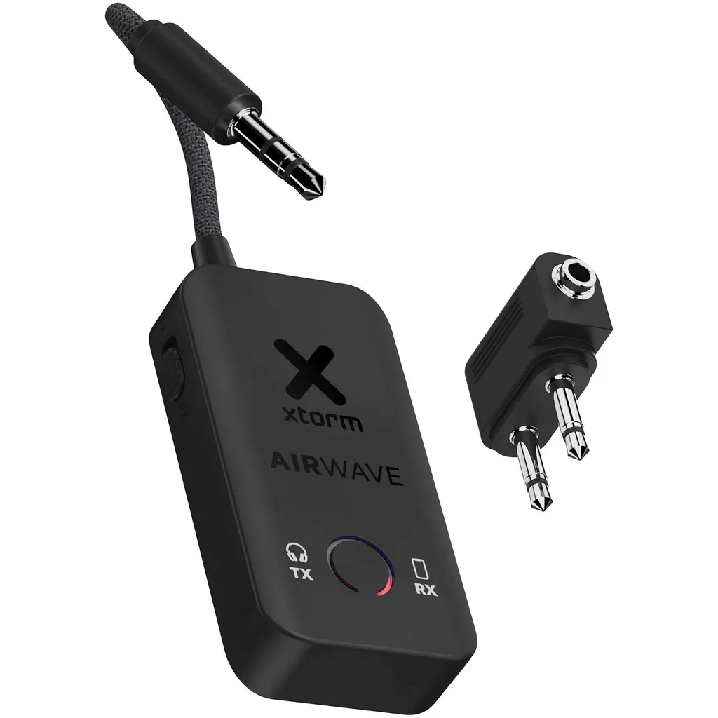 Hovedproduktbilde for Solid svart Xtorm XAWBT01 AirWave Trådløst Lydadapter