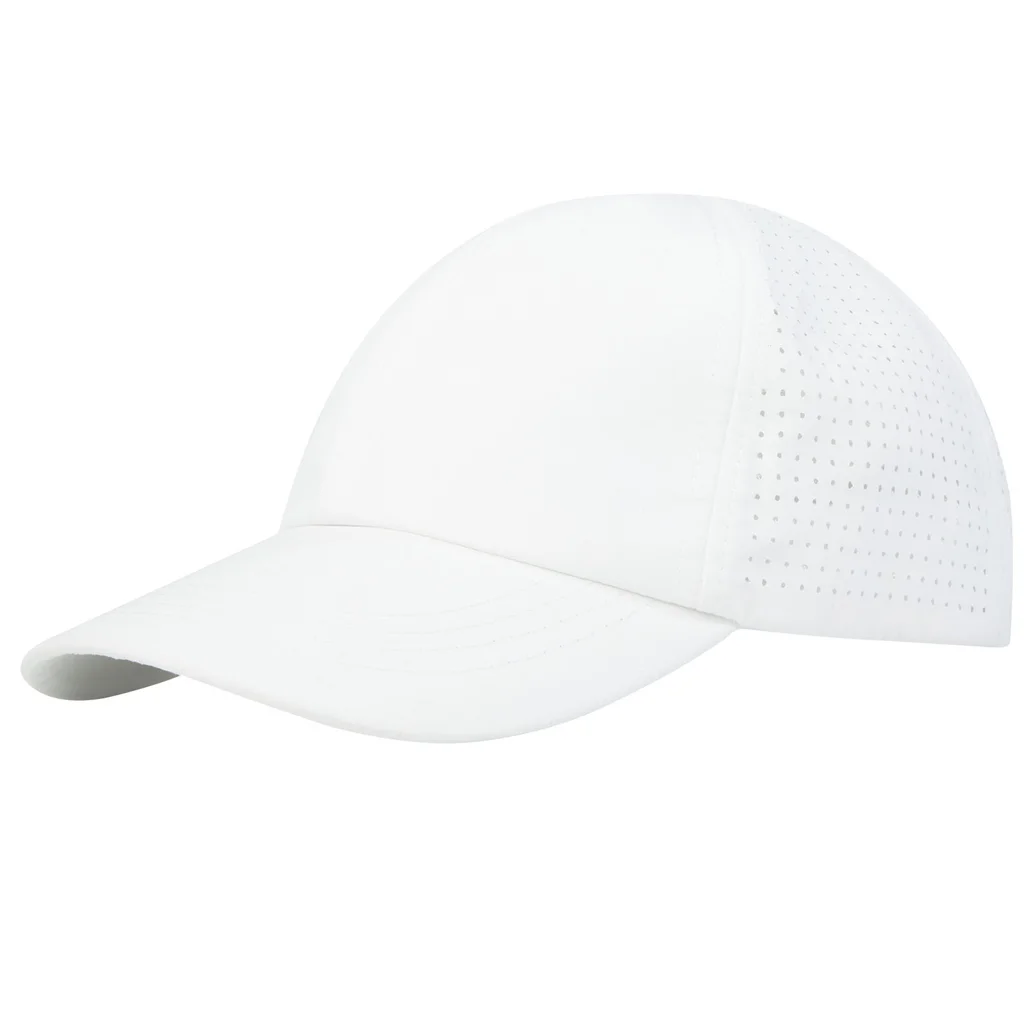 Hovedproduktbilde for Hvit Elevate Mica Resirkulert GRS Cool Fit  Caps