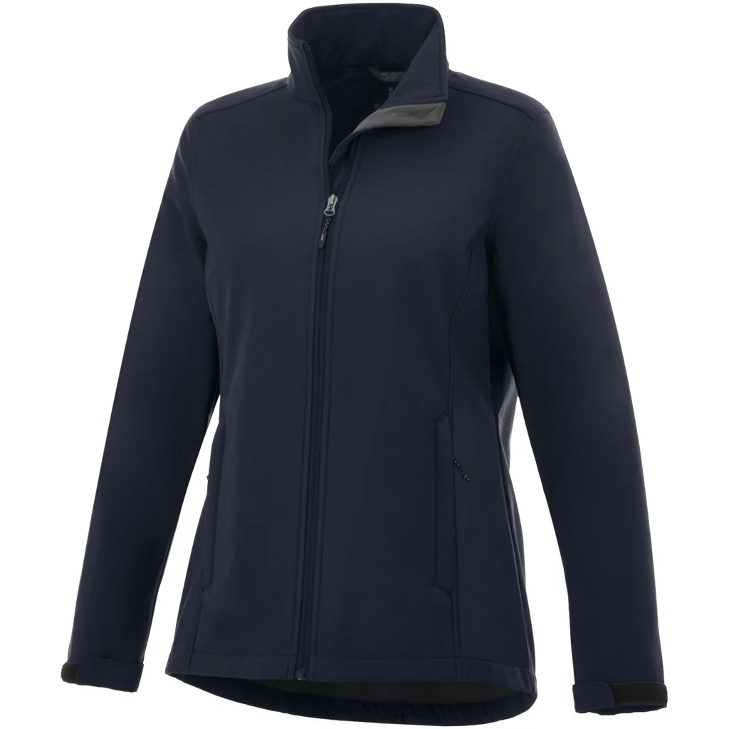 Hovedproduktbilde for Marineblå Elevate Maxson  Softshelljakke Dame