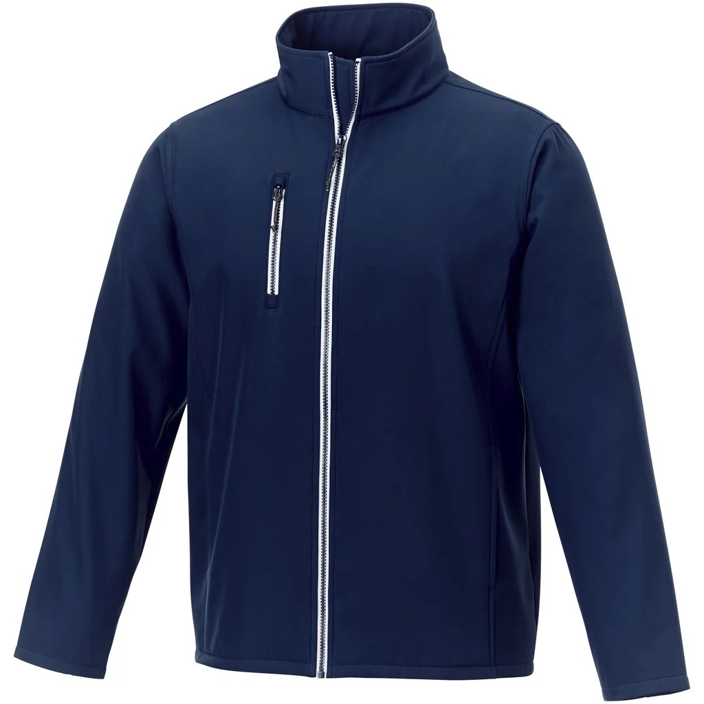 Hovedproduktbilde for Marineblå Elevate Orion  Softshelljakke