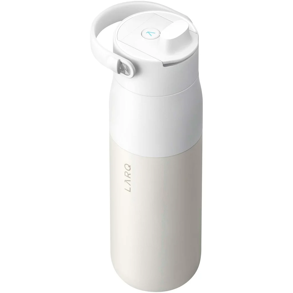 Hovedproduktbilde for Hvit Larq PureVisTM 680 ml Selvrensende Drikkeflaske