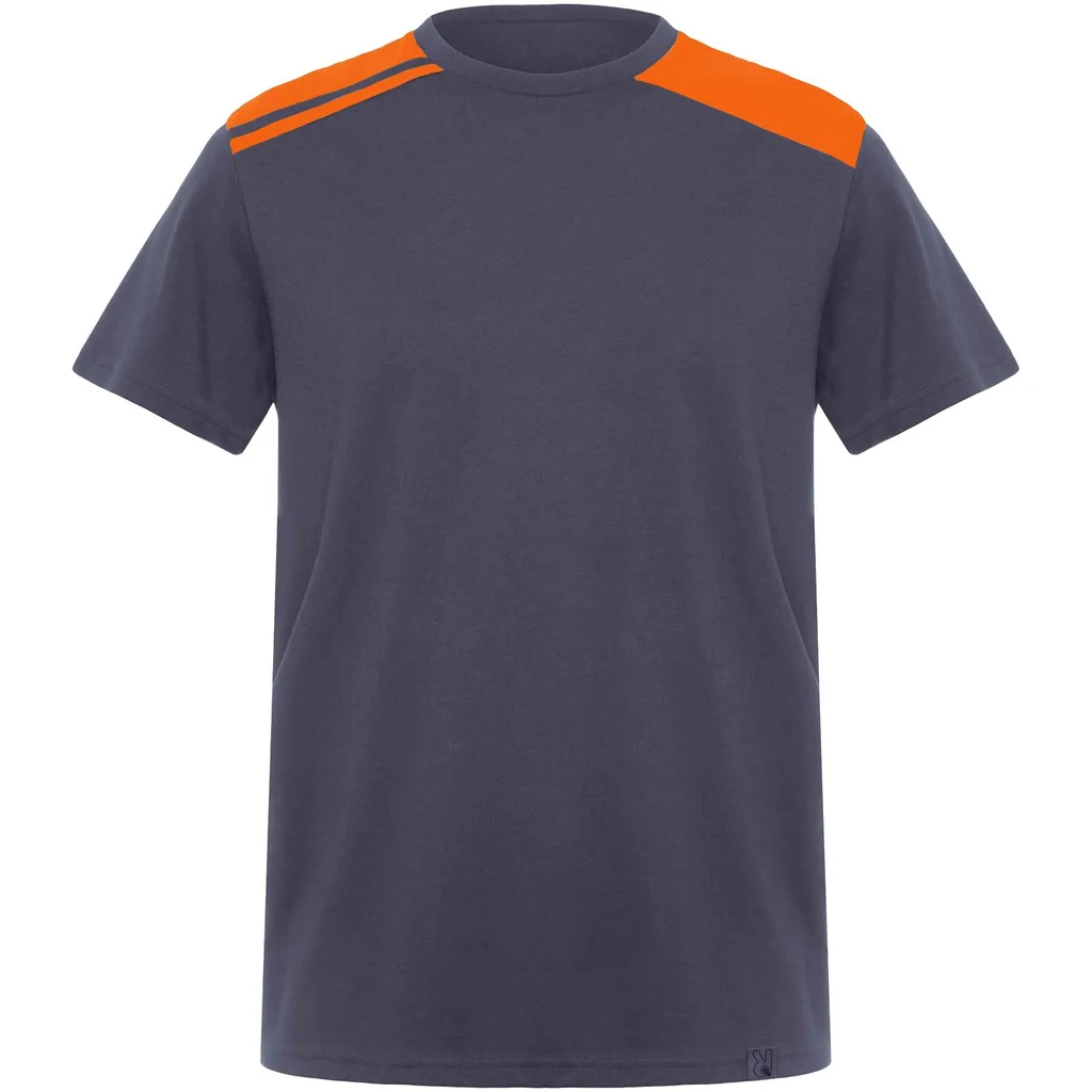 Hovedproduktbilde for Bly/Oransje Roly WRK Expedition Bomull T-skjorte