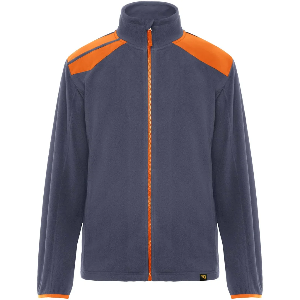 Hovedproduktbilde for Bly/Oransje Roly WRK Terrano  Fleecejakke