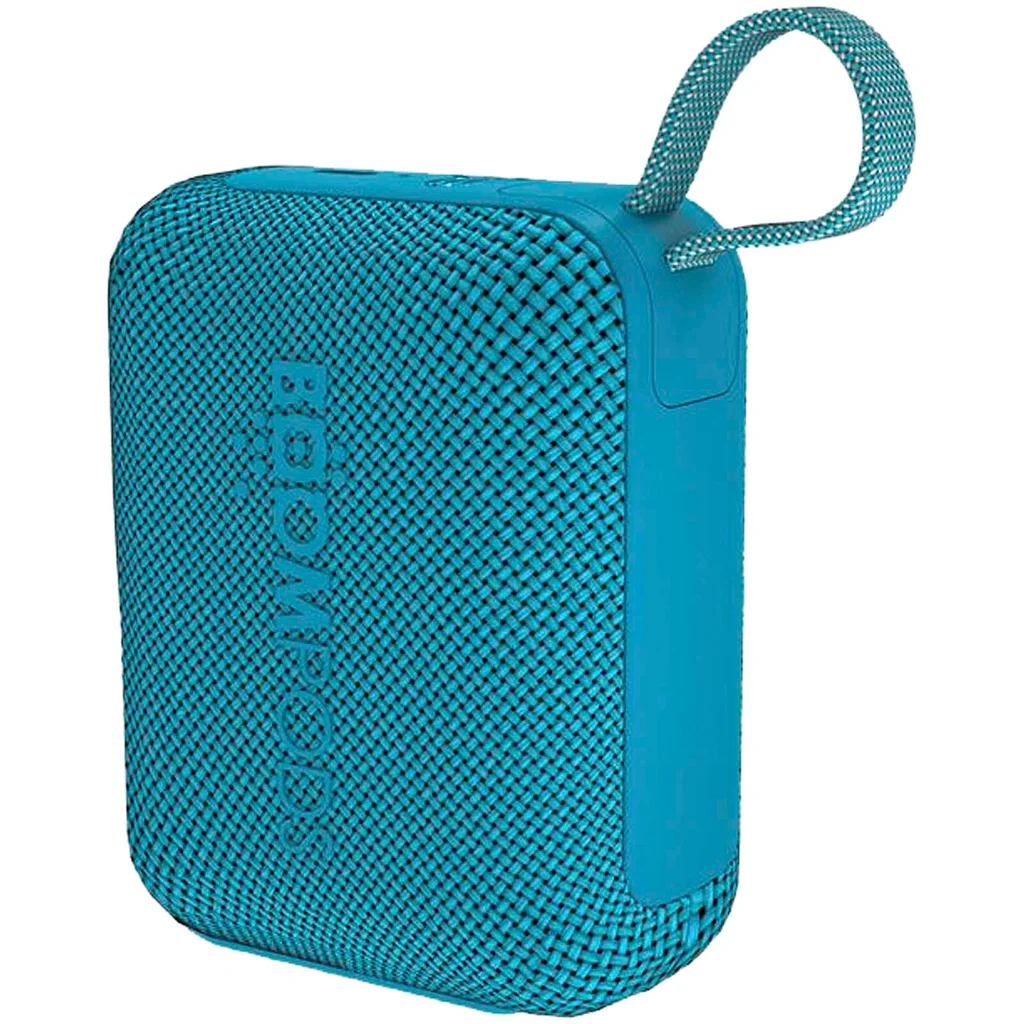 Hovedproduktbilde for Karibisk blå Beachboom Mini 5W Resirkulert Plast Vanntett Bluetooth Høyttaler