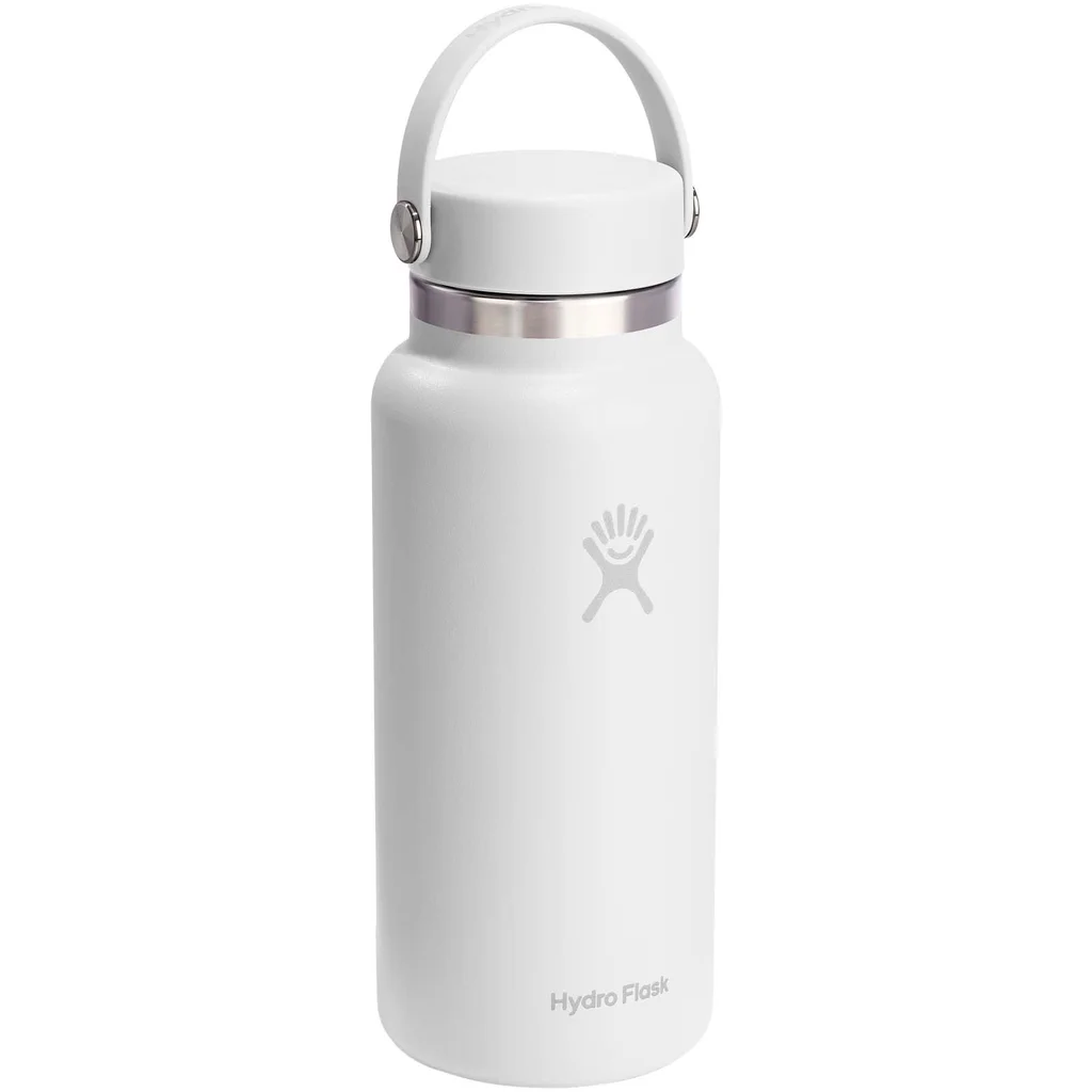Hovedproduktbilde for Hvit Hydro Flask 946 ml Rustfritt Stål  Termoflaske
