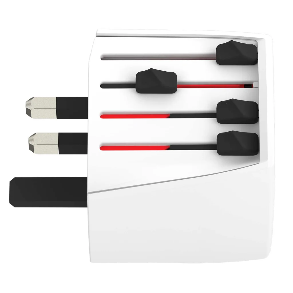 Hovedproduktbilde for Hvit MUV Micro Reiseadapter