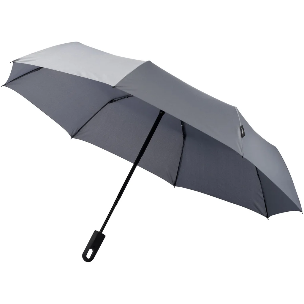 Hovedproduktbilde for Grå Marksman Traveler 21,5" Automatisk Sammenleggbar Paraply