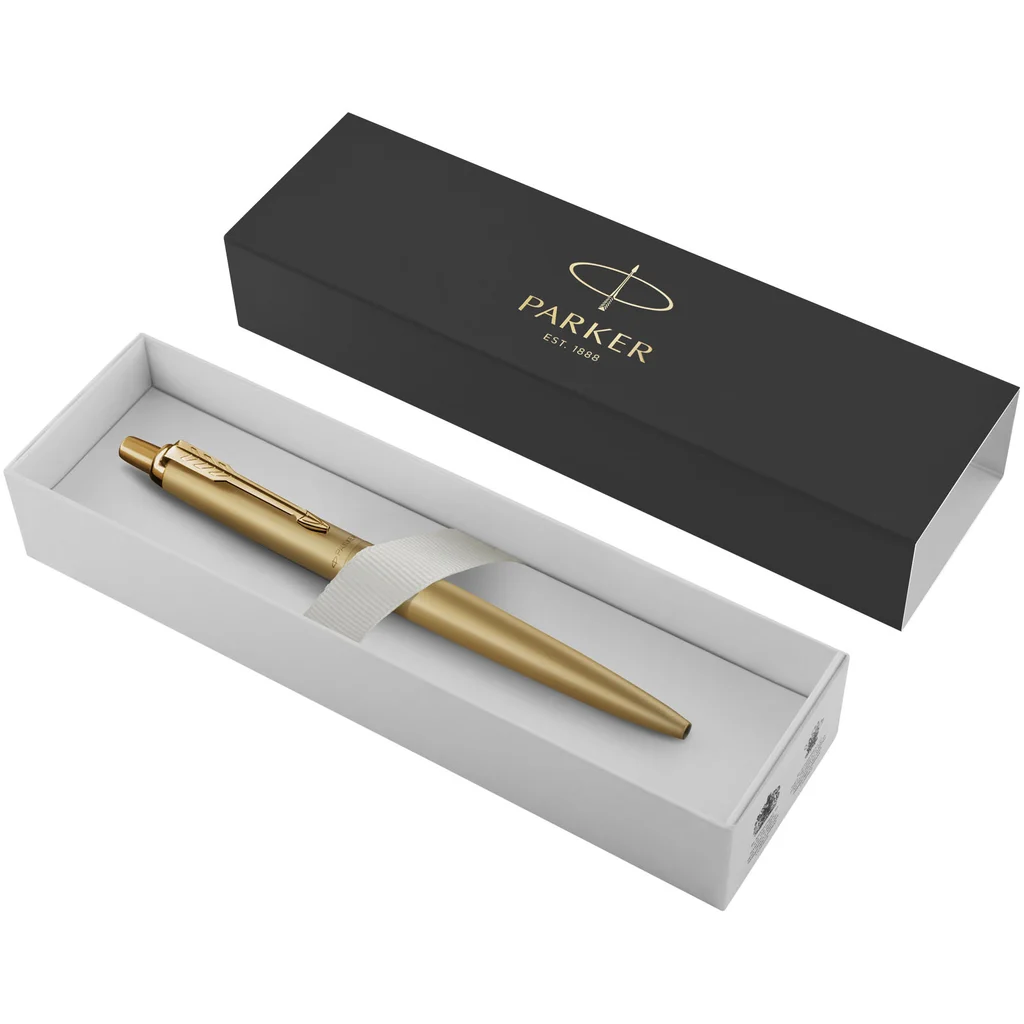 Hovedproduktbilde for Gull Parker Jotter XL Monocrome Blått Blekk Kulepenn