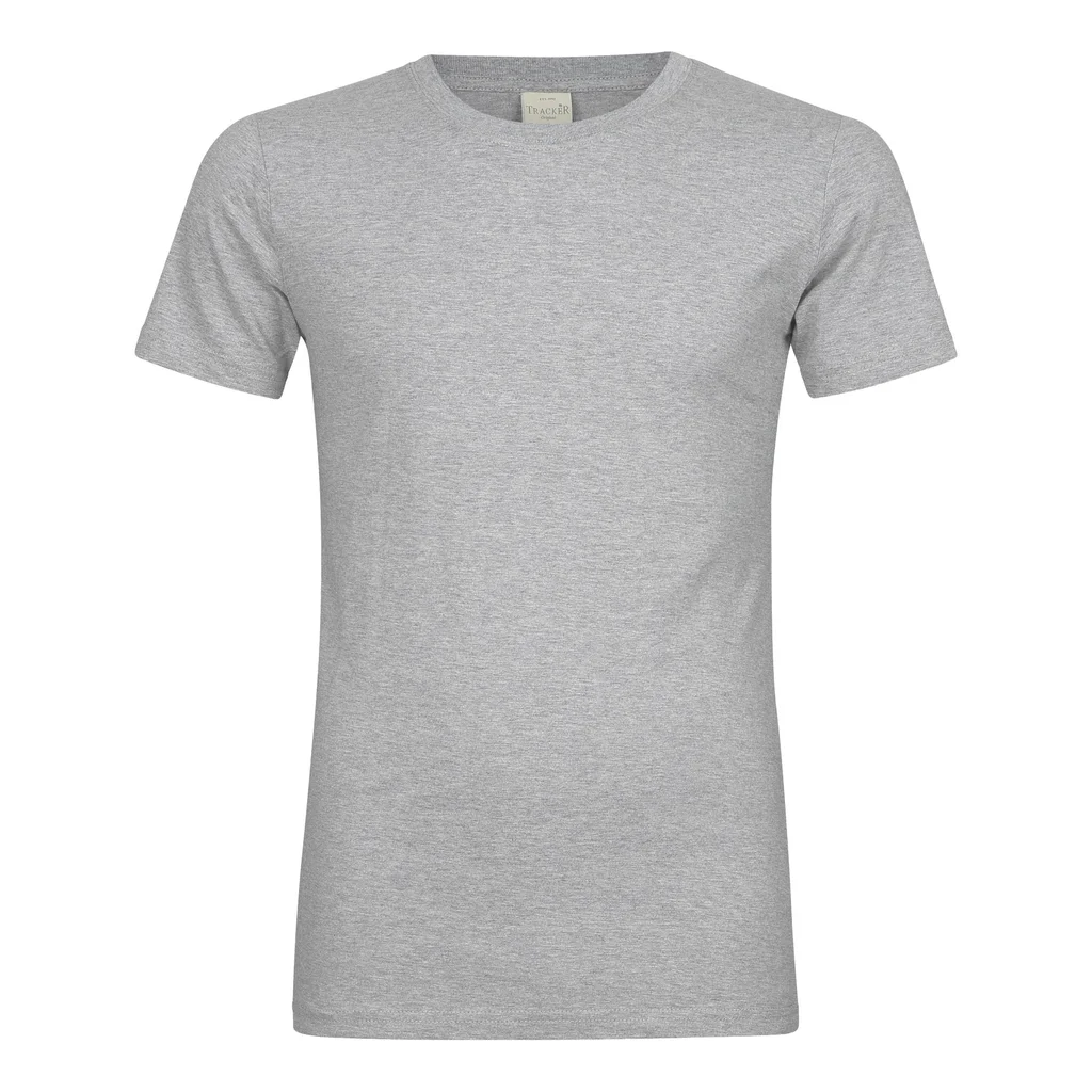Hovedproduktbilde for Gråmelert Tracker Original Slim T-skjorte