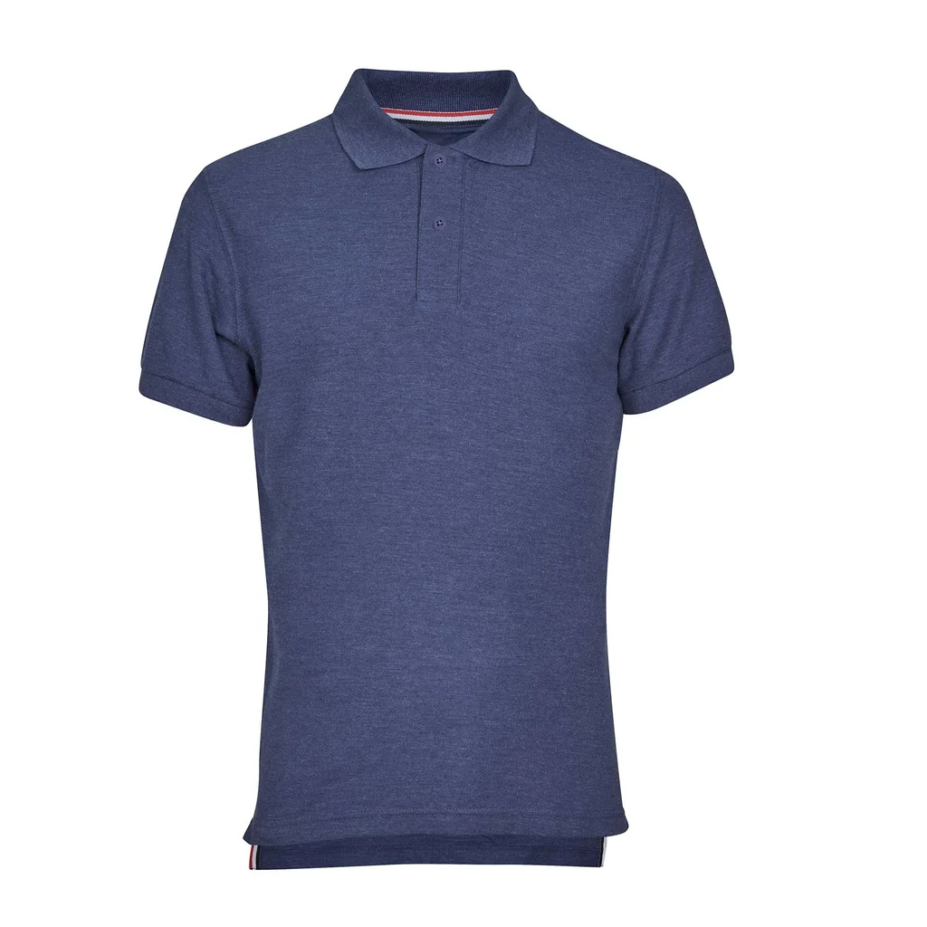 Hovedproduktbilde for Blåmelert Tracker Original Pique Poloskjorte