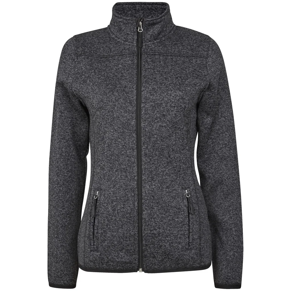 Hovedproduktbilde for Antrasitt Tracker Original Knitted Fleecejakke Dame
