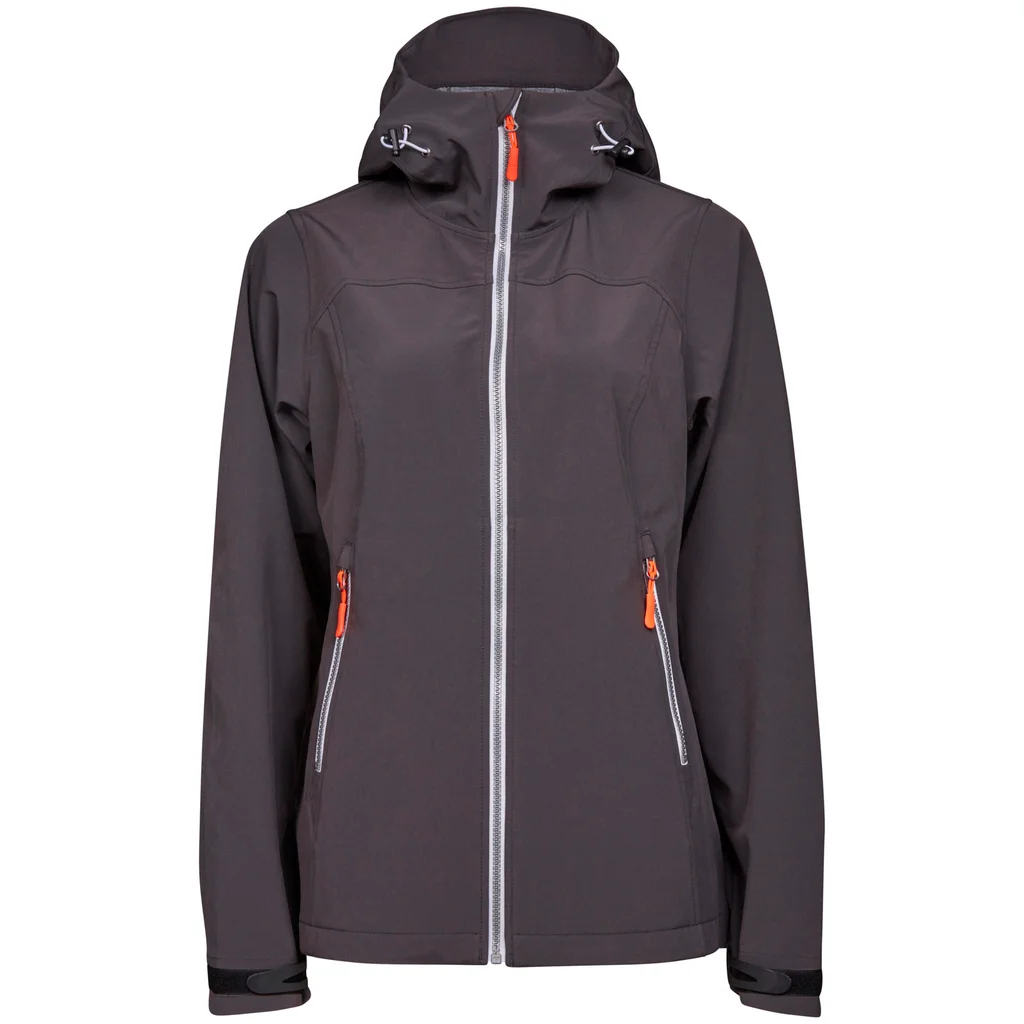 Hovedproduktbilde for Antrasitt Tracker Active Softshelljakke Dame