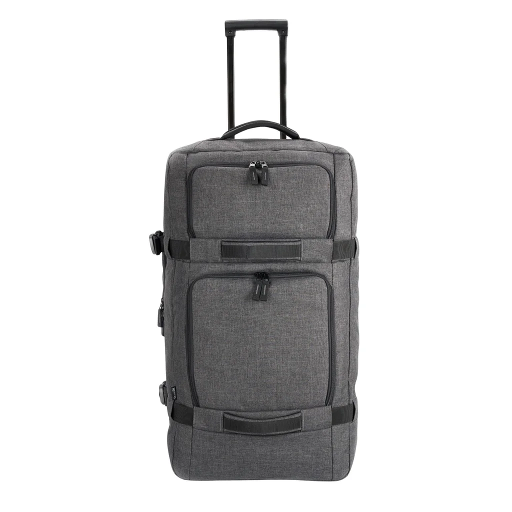 Hovedproduktbilde for Sortmelert Tracker Roller Trillebag
