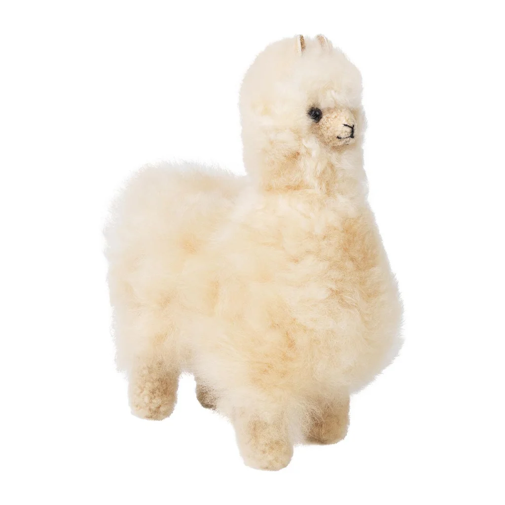 Hovedproduktbilde for Beige Elvang Alpakkapels Teddybjørn