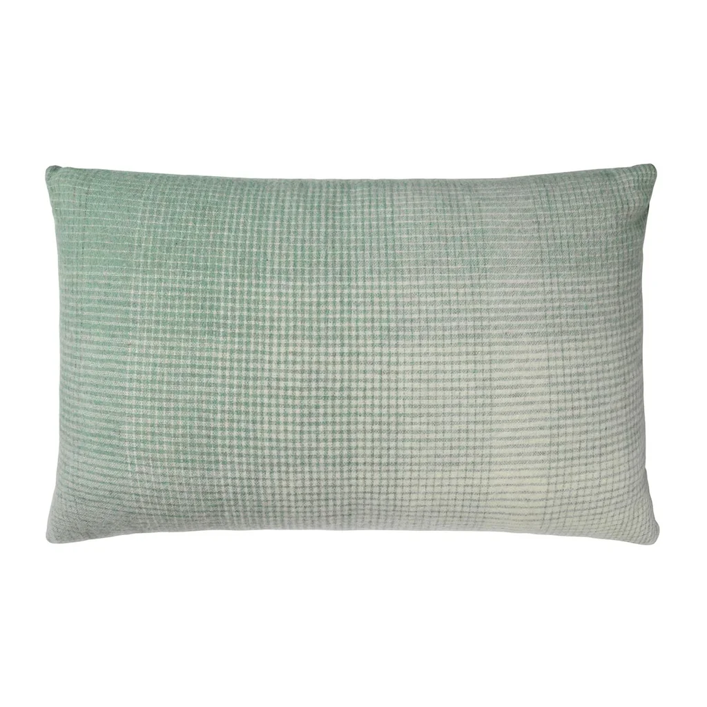 Hovedproduktbilde for Botanic green Elvang Horizon Alpakkaull 40x60 cm Putetrekk