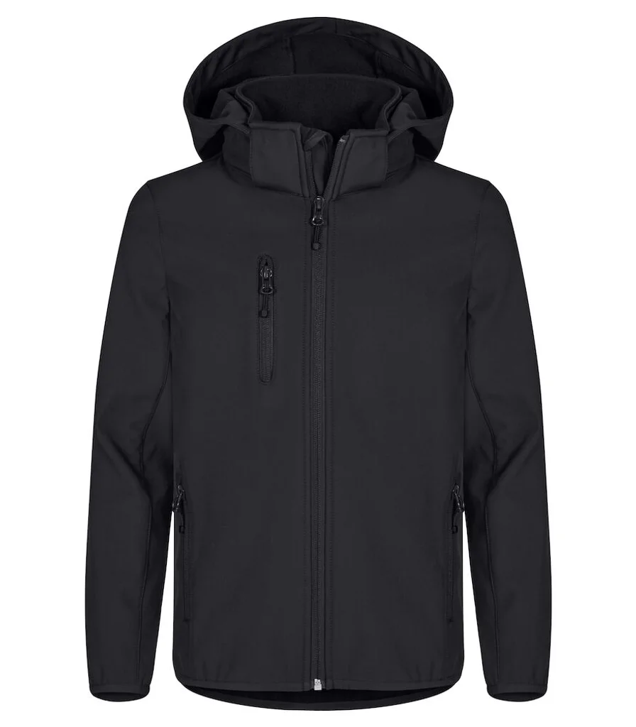 Hovedproduktbilde for Black Clique Classic Softshelljakke Barn