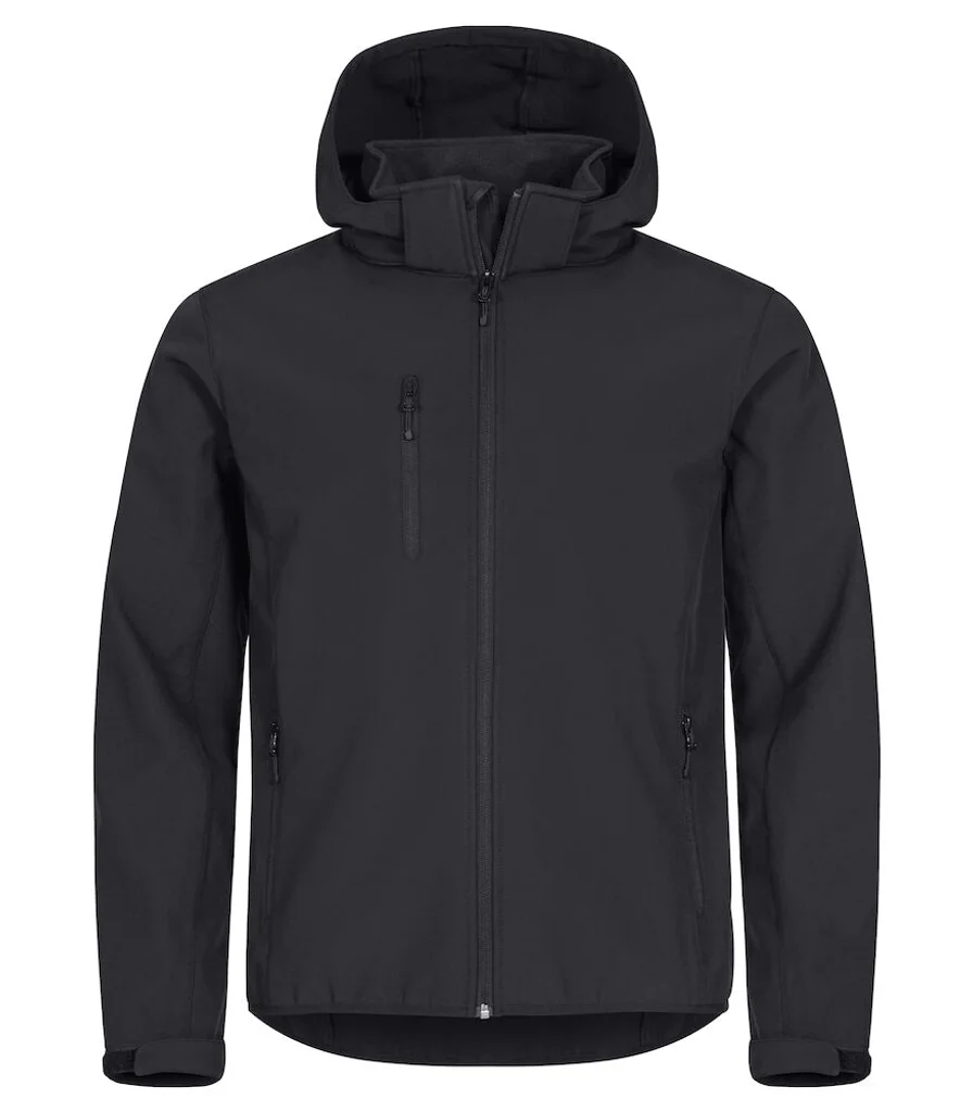 Hovedproduktbilde for Black Clique Classic Hoody Softshelljakke