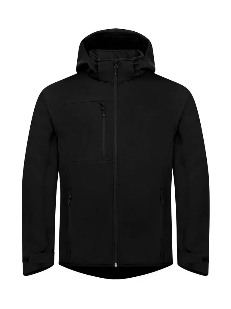 Hovedproduktbilde for Black Clique Classic 2-i-1 Vest og  Softshelljakke