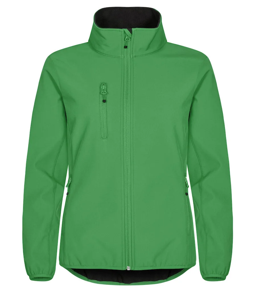 Hovedproduktbilde for Apple Green Clique Classic Softshelljakke Dame
