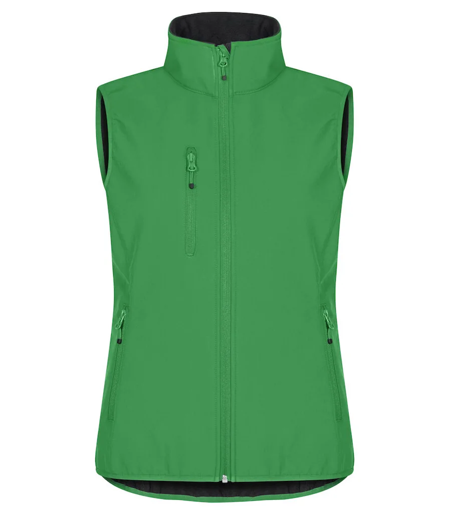 Hovedproduktbilde for Apple Green Clique Classic Softshellvest Dame