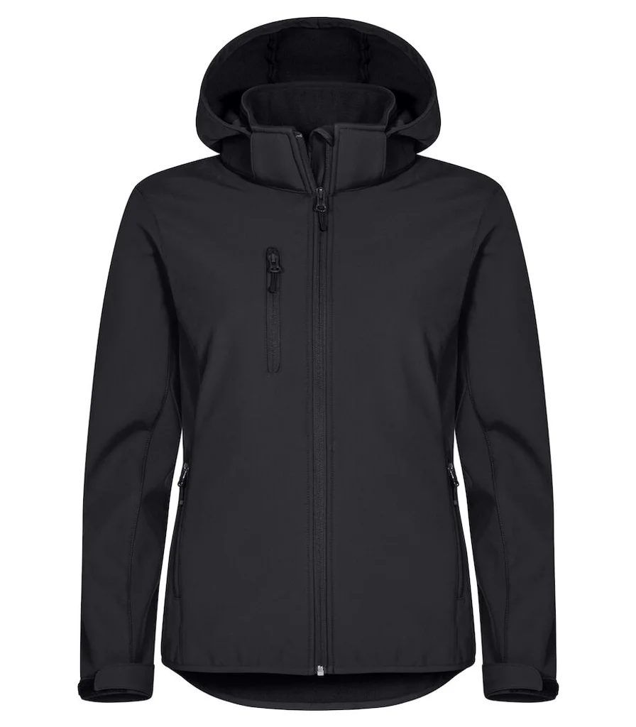 Hovedproduktbilde for Black Clique Classic Hoody Softshelljakke Dame