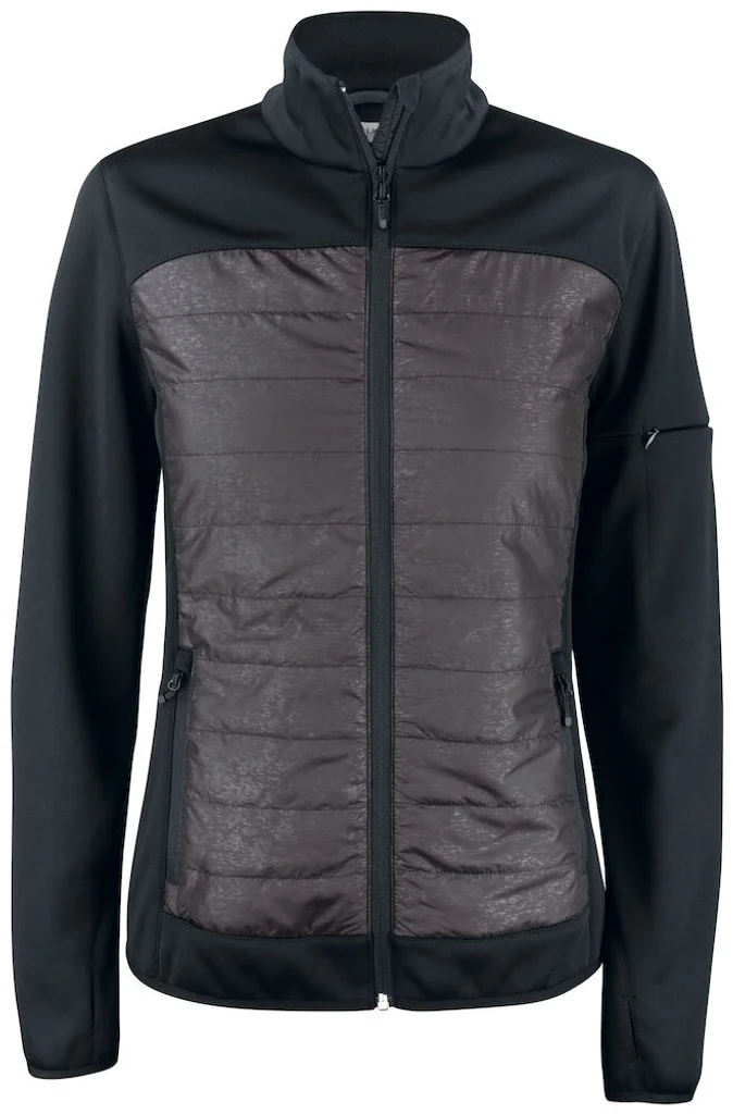 Hovedproduktbilde for Black/Reflective Clique Custer Refleks Vattert Jakke Dame