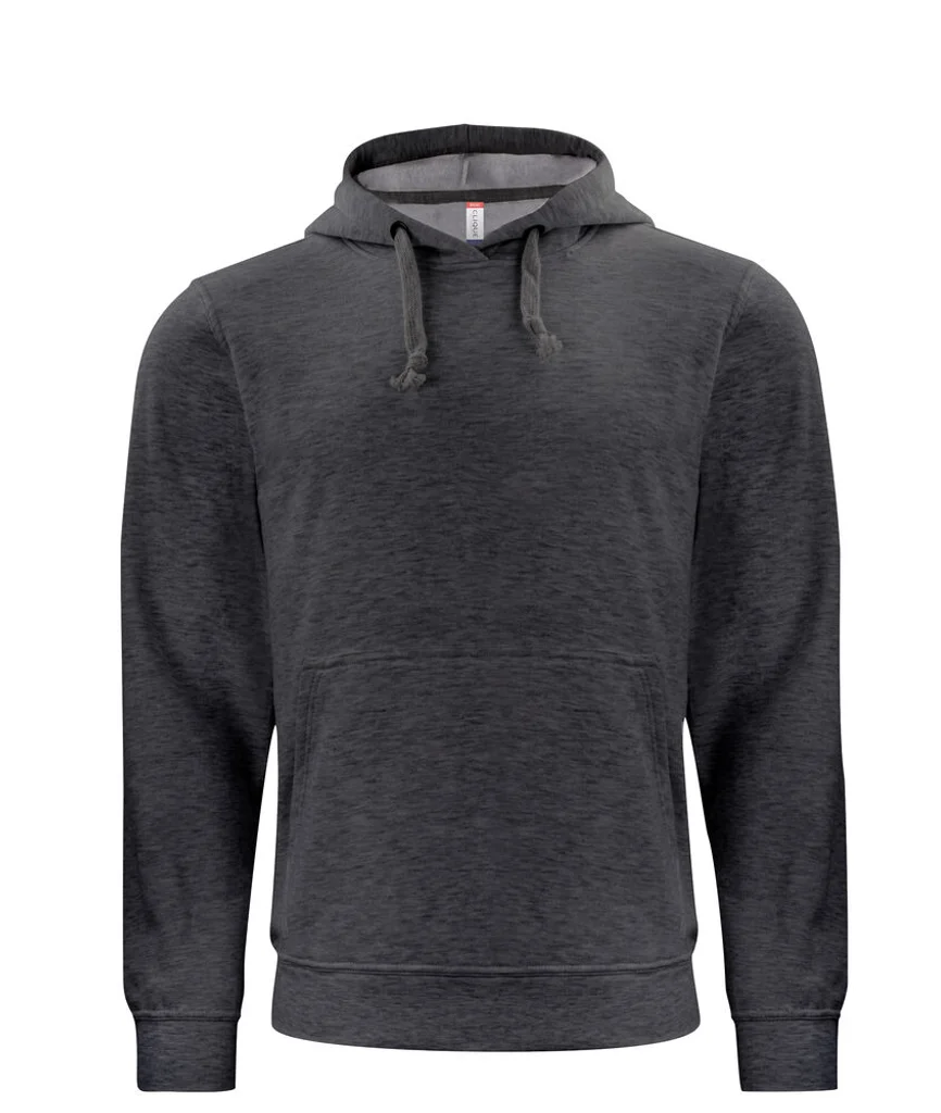 Hovedproduktbilde for Anthracite Melange Clique Basic Hettegenser