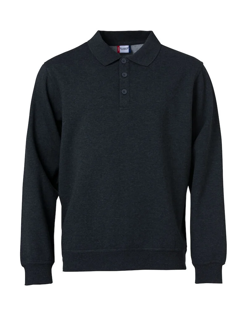 Hovedproduktbilde for Anthracite Melange Clique Basic Pologenser