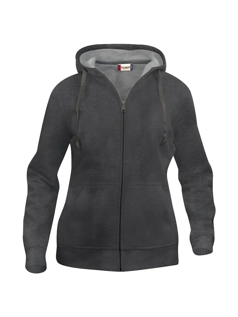 Hovedproduktbilde for Anthracite Melange Clique Basic Hettejakke Dame
