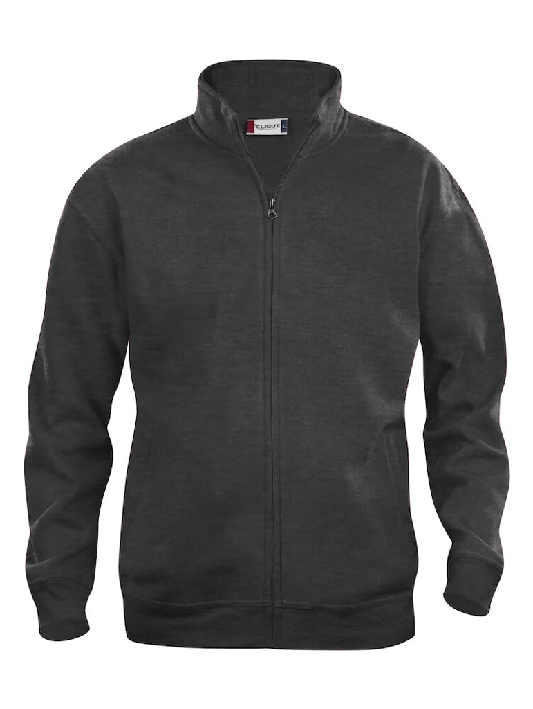 Hovedproduktbilde for Anthracite Melange Clique Basic Collegejakke