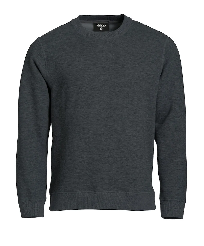 Hovedproduktbilde for Anthracite Melange Clique Classic Collegegenser