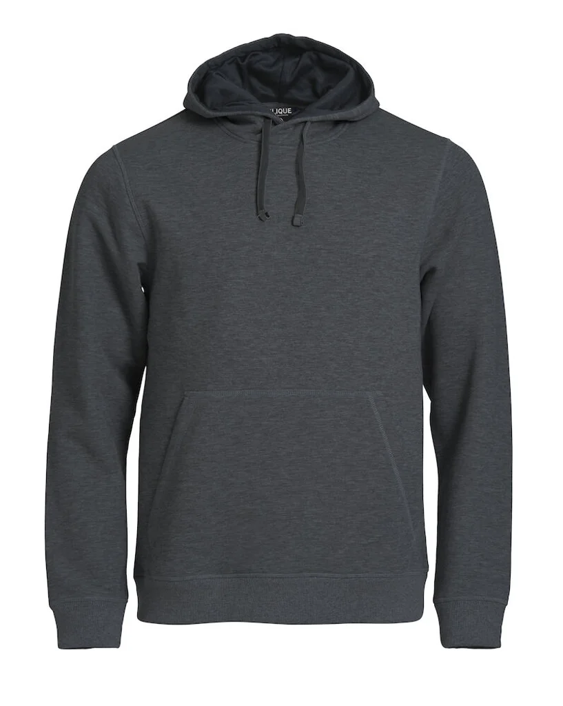 Hovedproduktbilde for Anthracite Melange Clique Classic Hettegenser