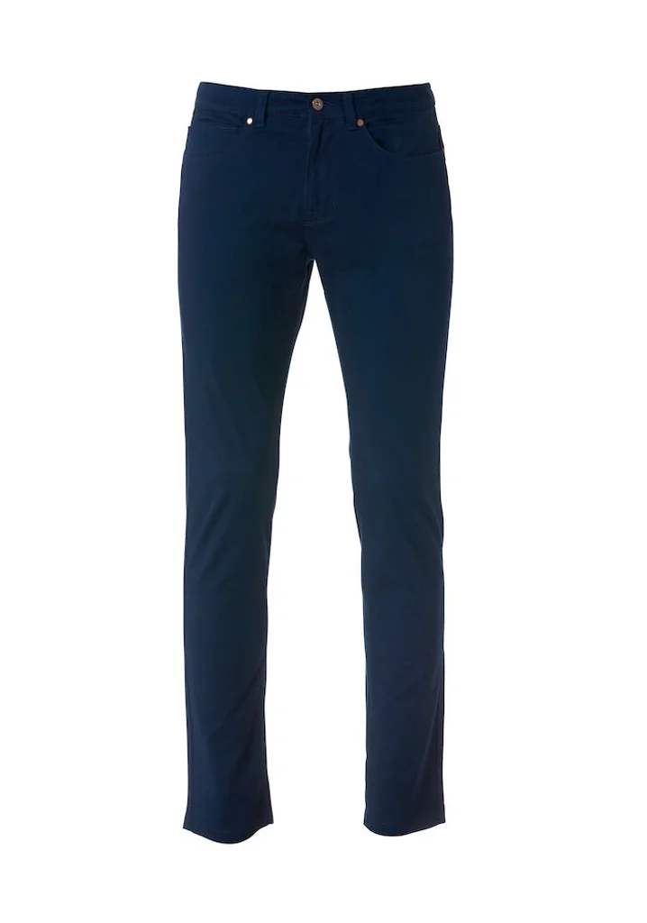 Hovedproduktbilde for Dark Navy Clique 5-Pocket Stretch Light Bukse