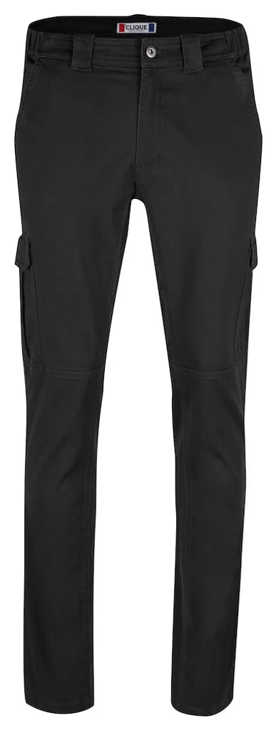 Hovedproduktbilde for Black Clique Cargo Pocket Stretch Bukse