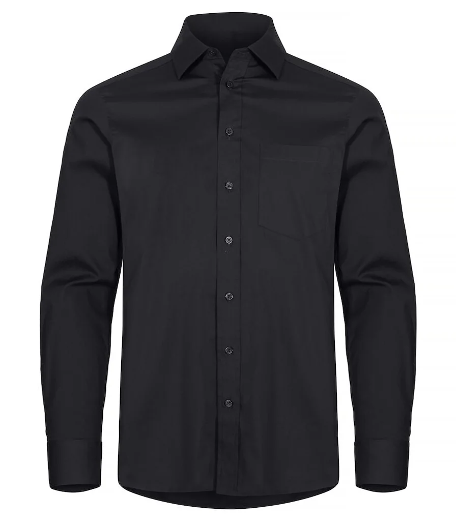Hovedproduktbilde for Black Clique Stretch Skjorte