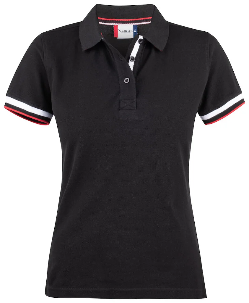 Hovedproduktbilde for Black Clique Newton Poloskjorte Dame