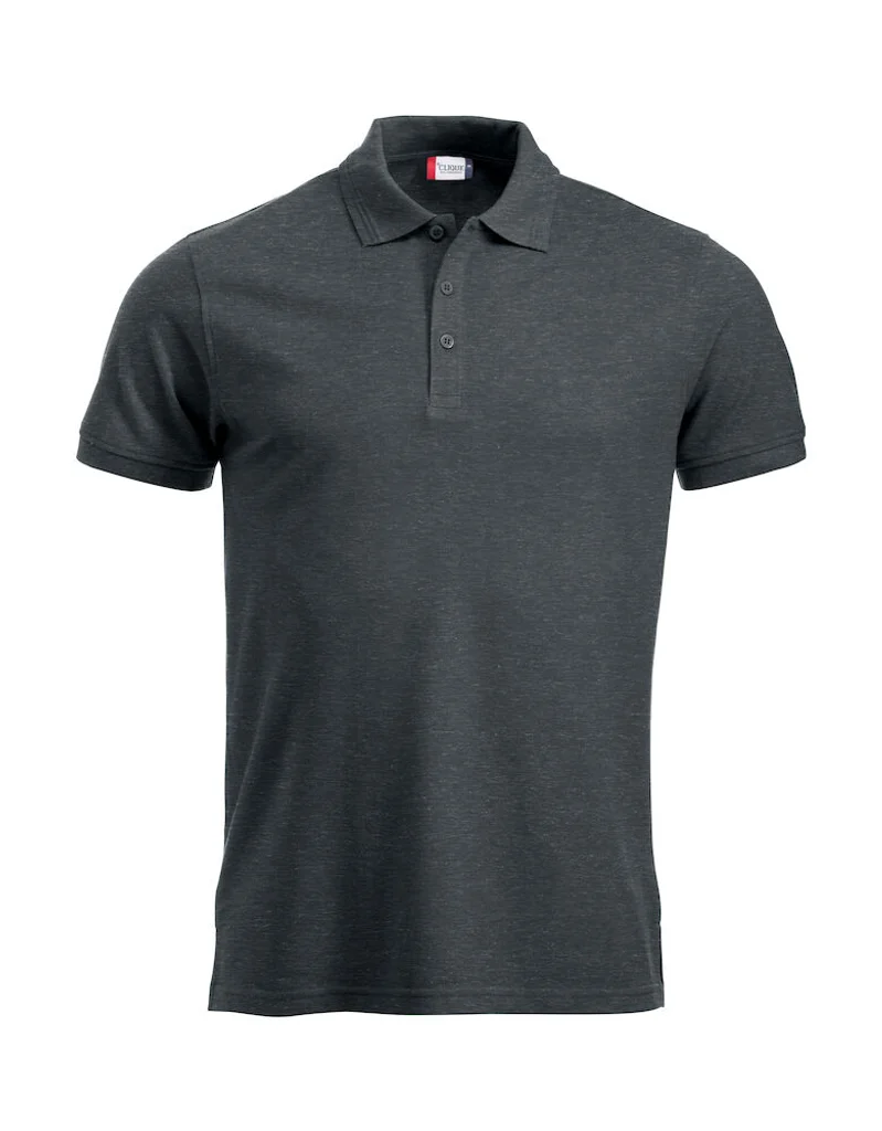 Hovedproduktbilde for Anthracite Melange Clique Manhattan Poloskjorte