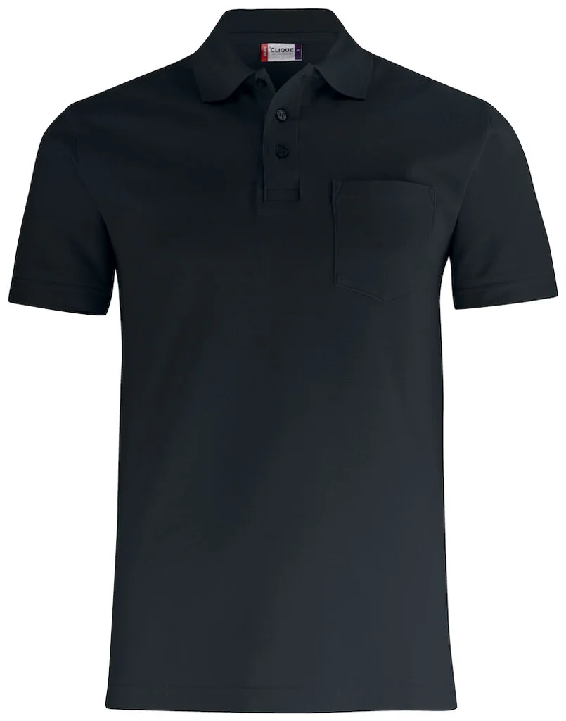 Hovedproduktbilde for Black Clique Basic Poloskjorte med Lomme